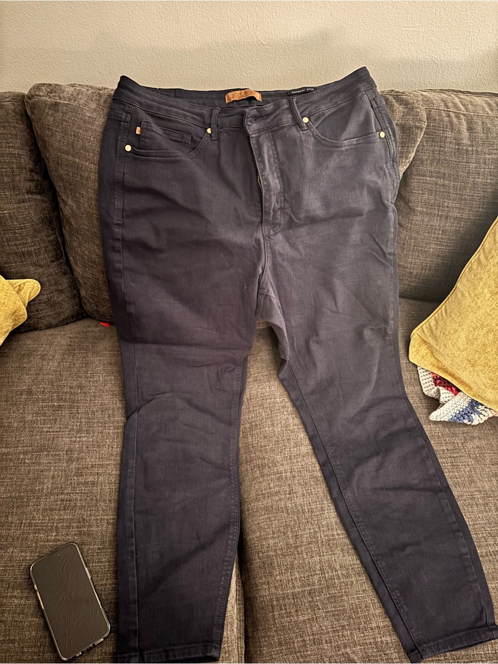 Judy Blue Tummy Control Black Skinny Jeans